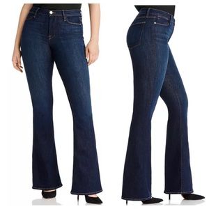 FRAME Le High Flare Jeans in Sutherland Wash - EUC!